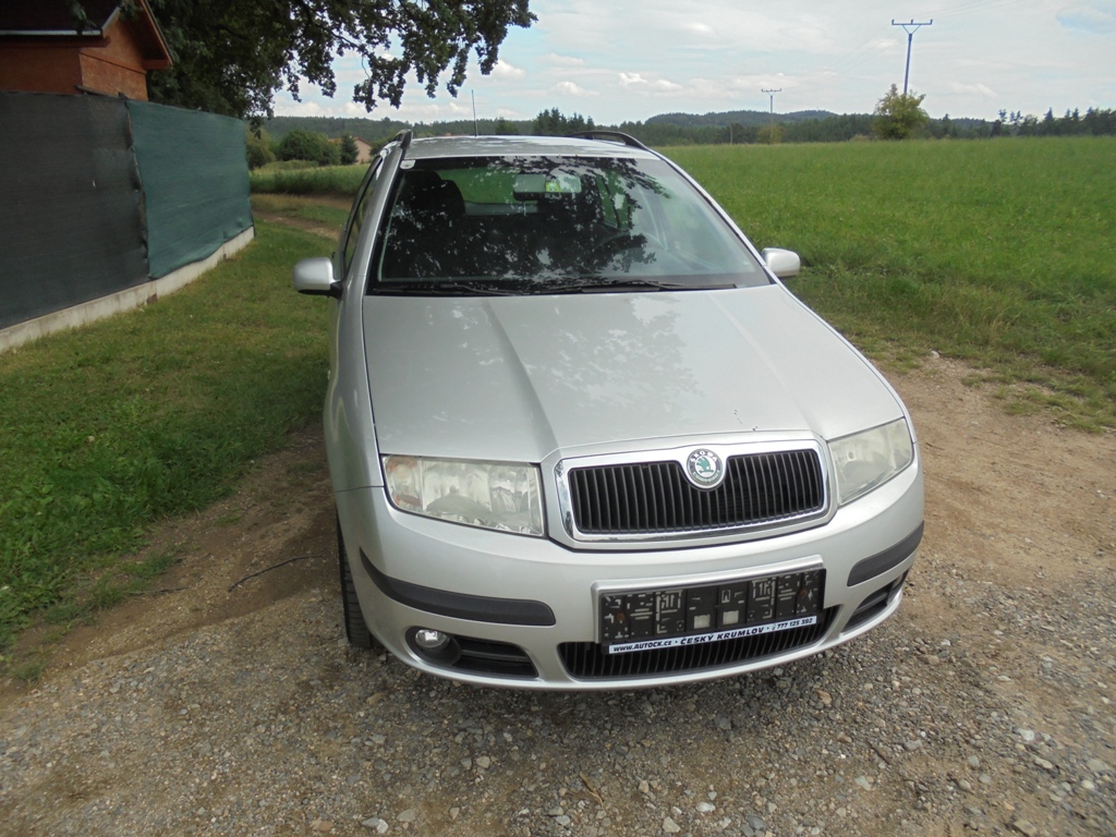 Škoda Fabia 1,9 SDI 47kw,klima,pravidelné servisy